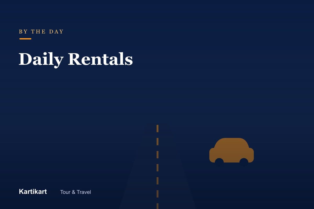 Kartikart car for daily rental